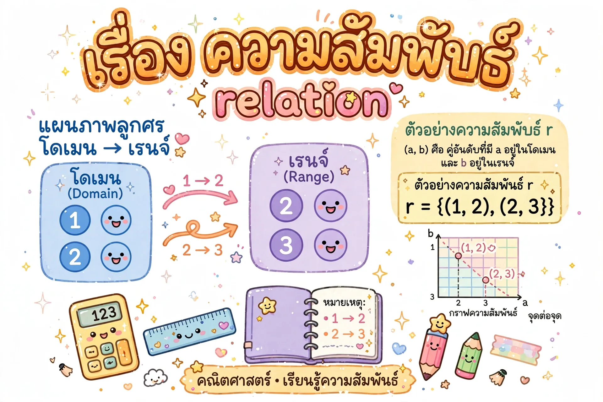 ปกคอร์ส ความสัมพันธ์ (relation)